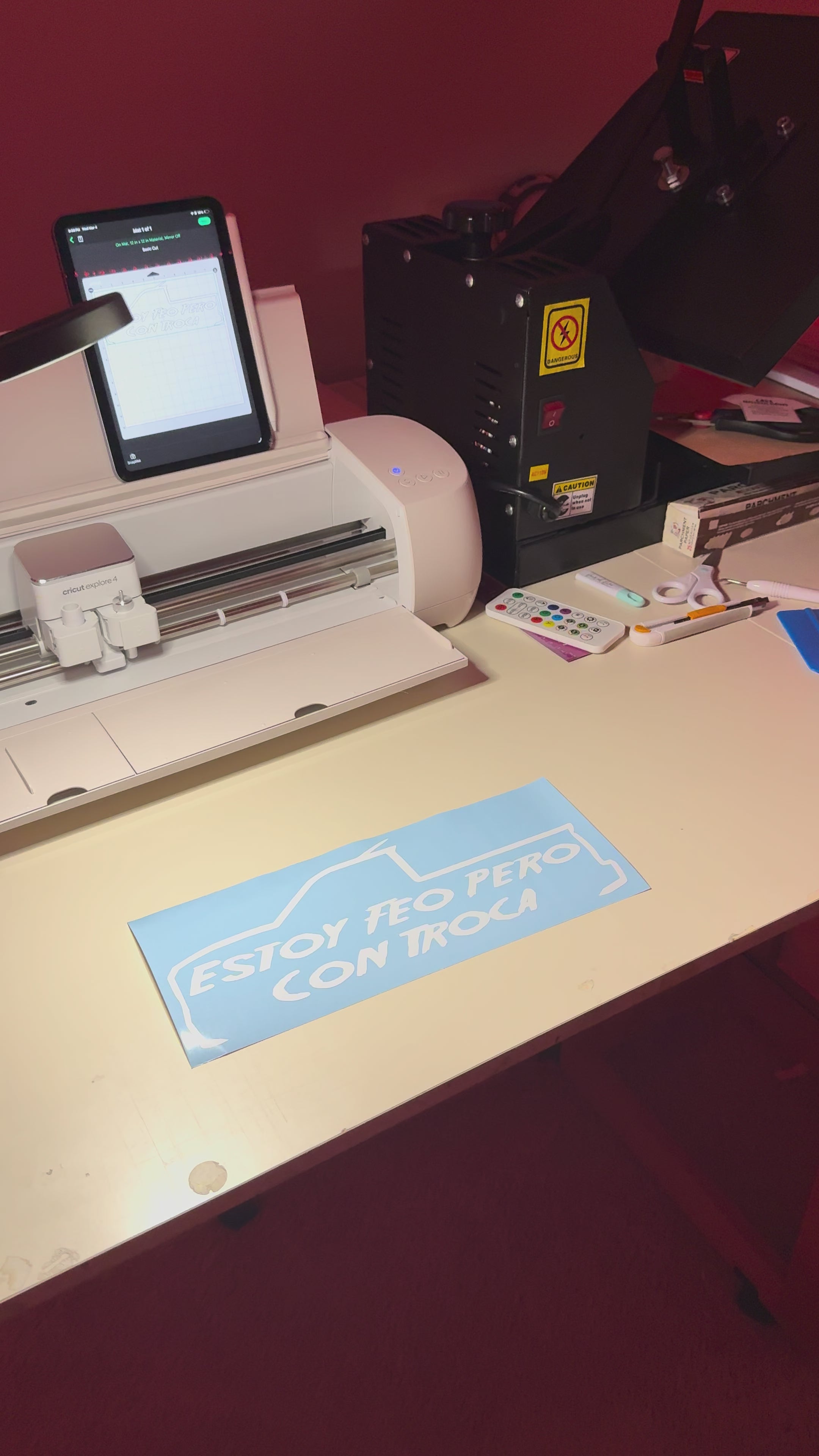 Estoy Feo Pero Con Troca Decal 11.5” x 4.5”